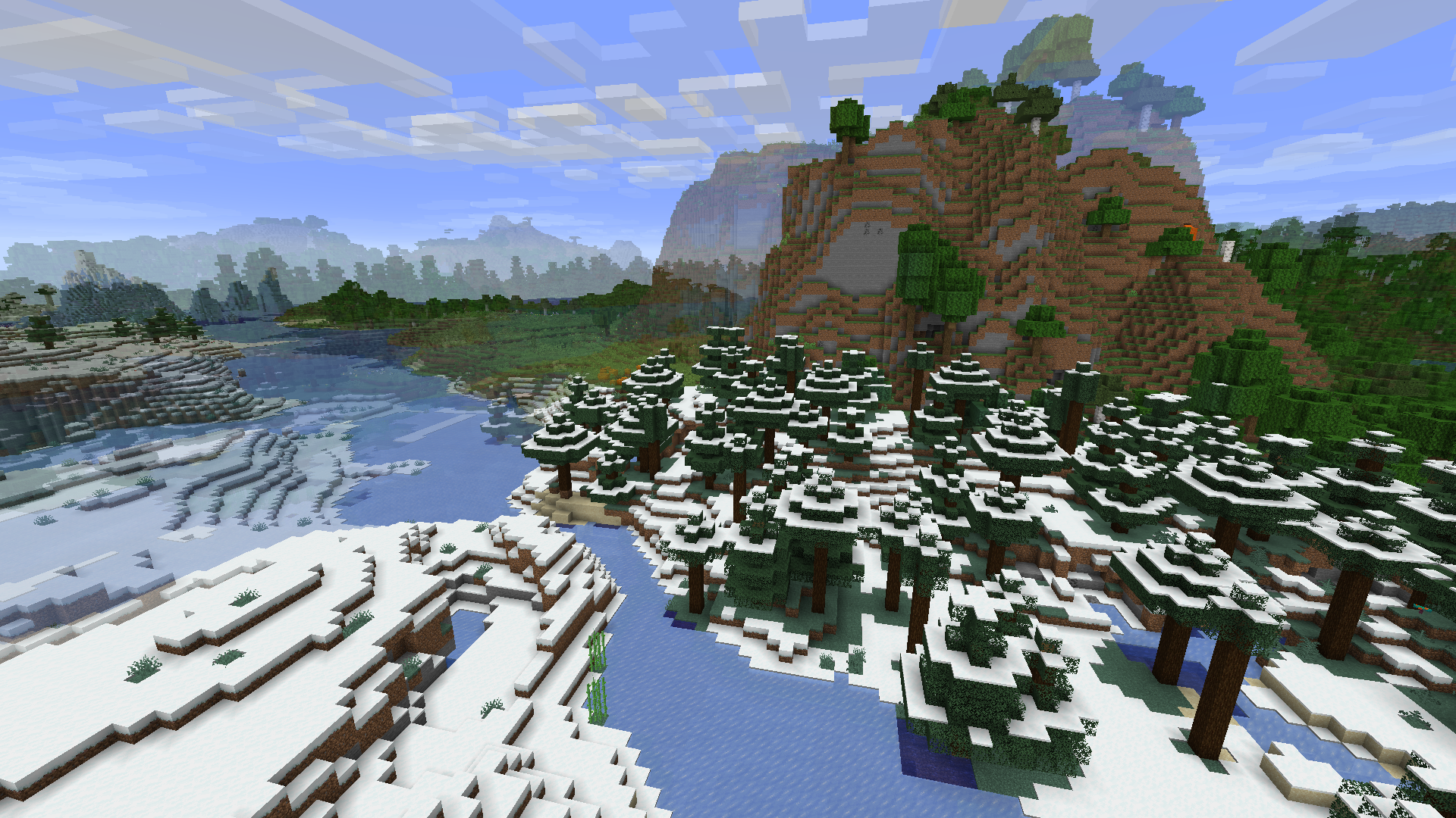 Chunk blending example